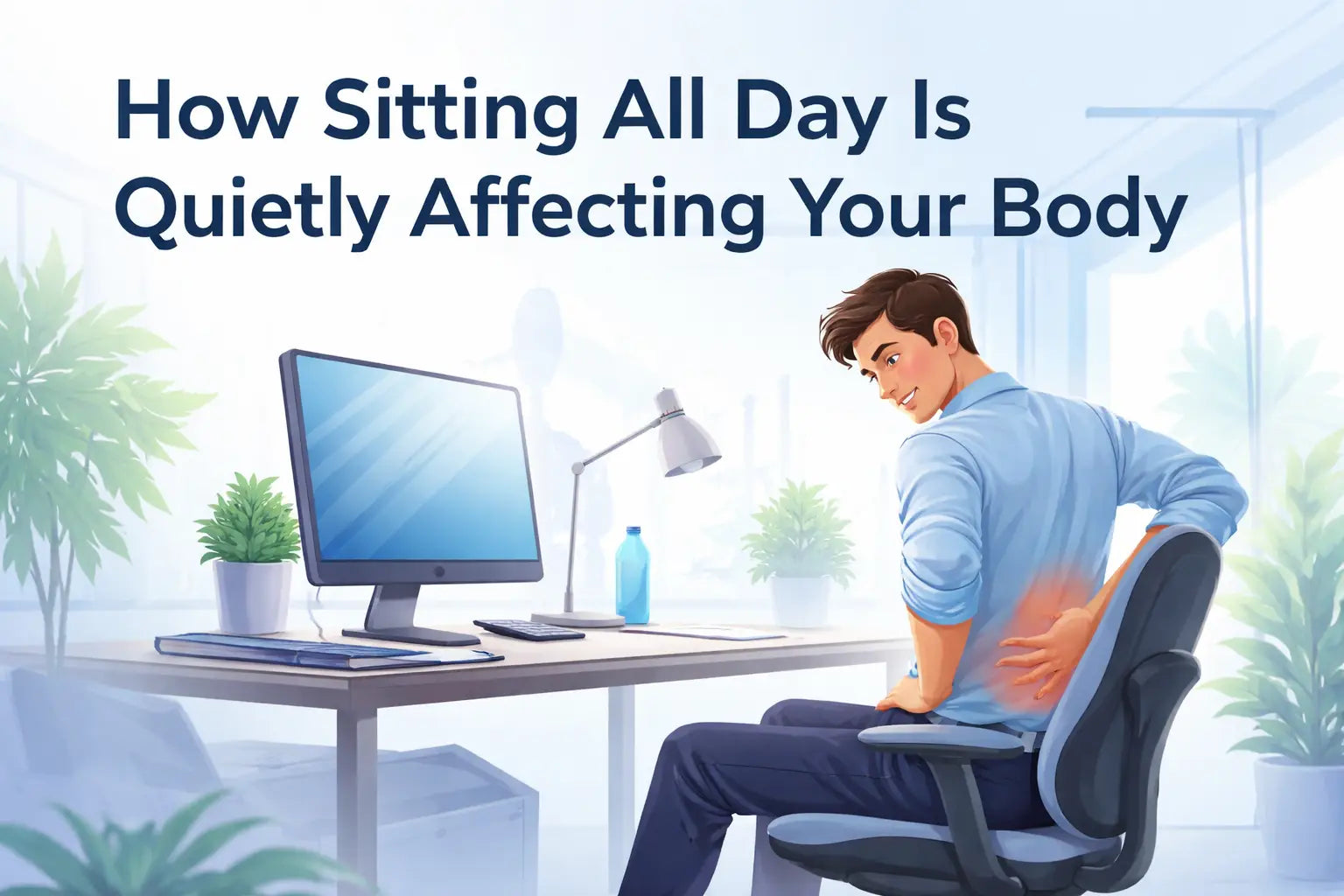Sitting All Day? How to Reduce Back Pain & Improve Posture at Work