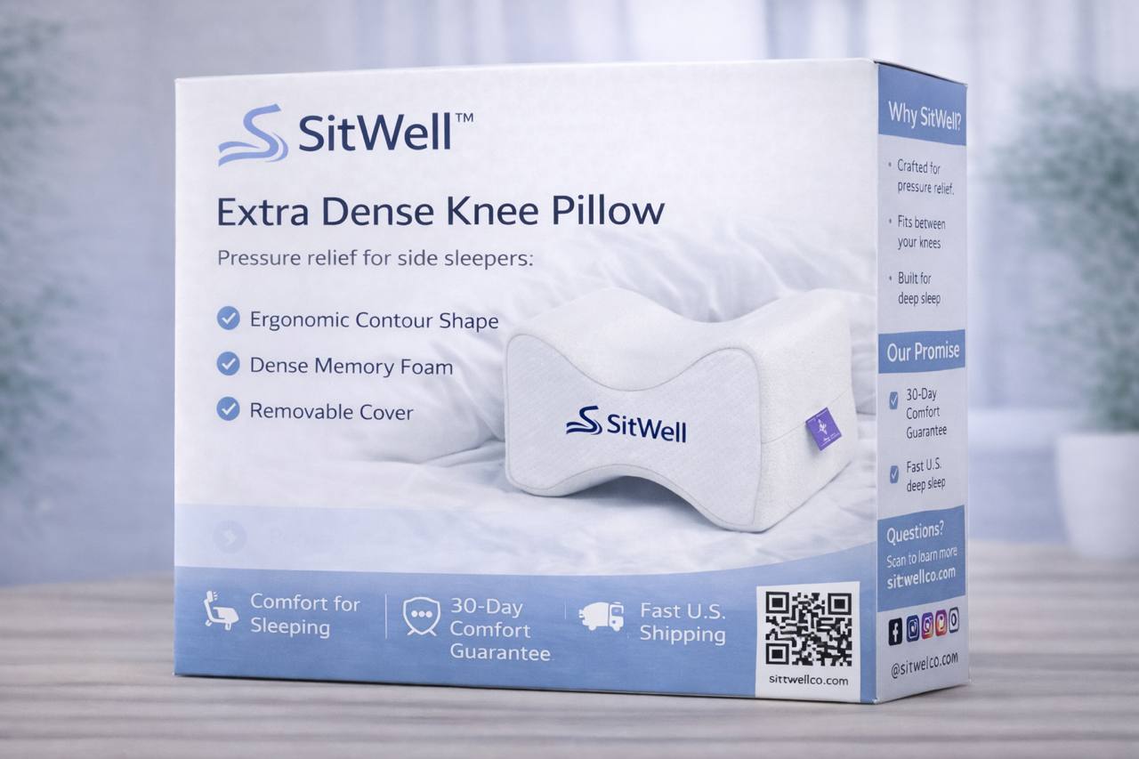 Side Sleeper Knee Pillow - Sleeping Pillow